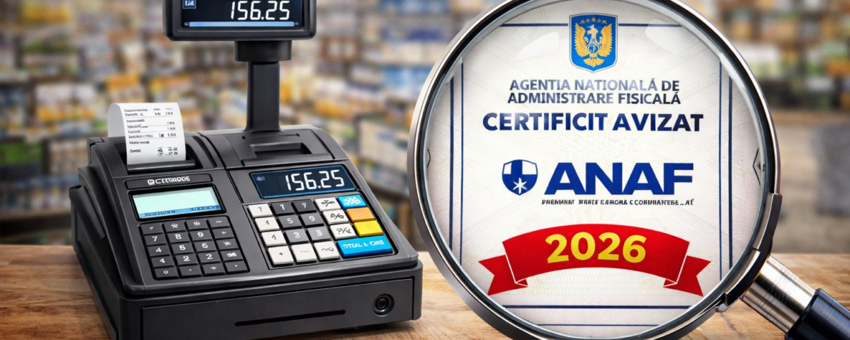 Casă de marcat electronică fiscală avizată ANAF pentru magazine și restaurante